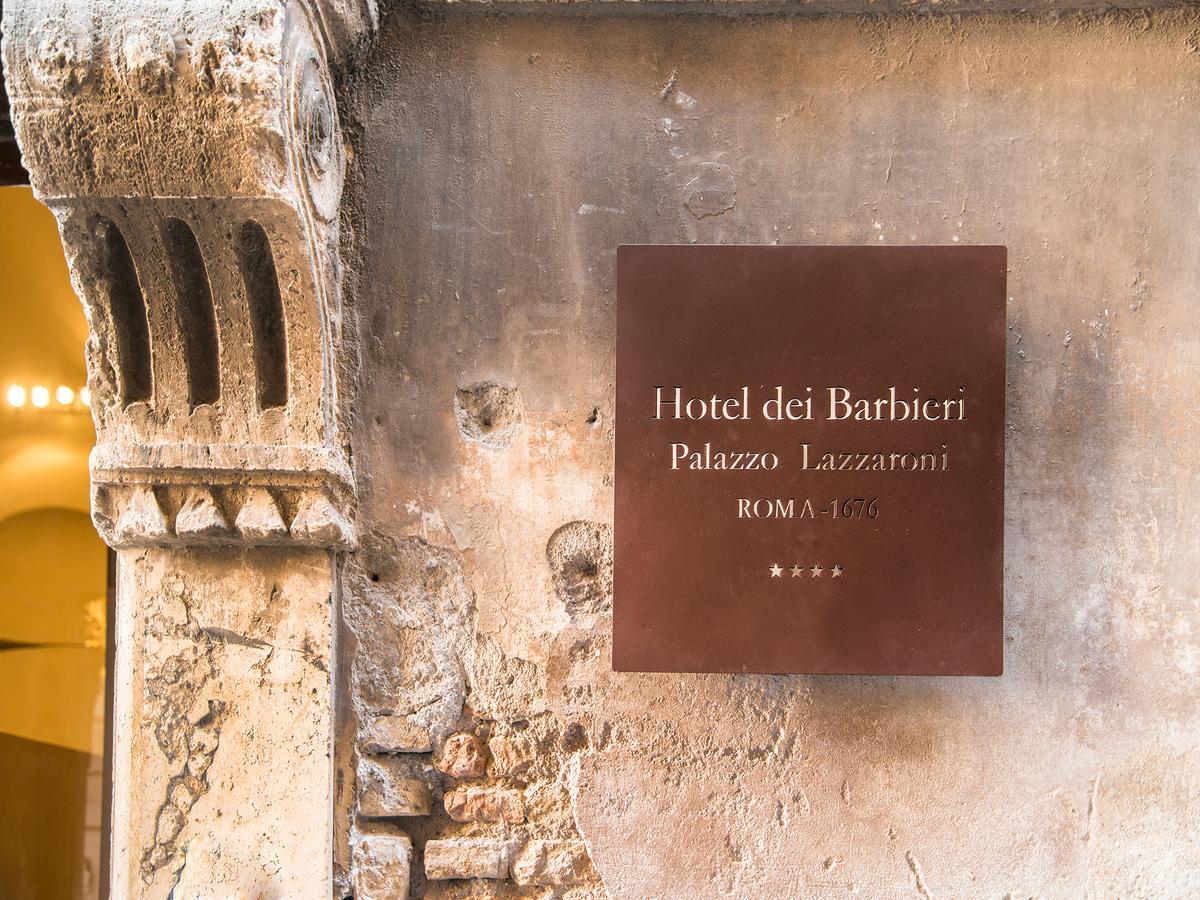 Hotel Dei Barbieri Rome Extérieur photo
